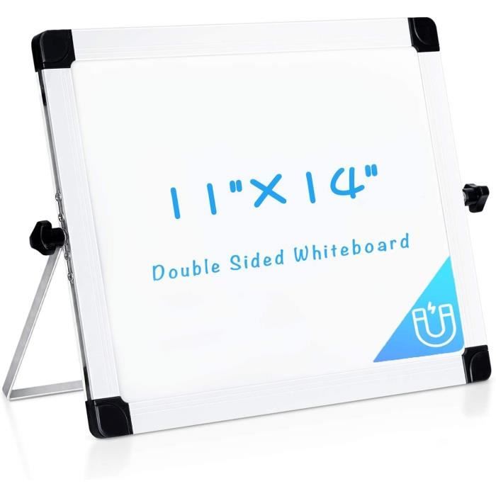 Tableau Blanc Magnétique ARCOBIS 40x30 Cm - Calendrier Hebdomadaire Effaçable - Pour Bureau Ou Maison