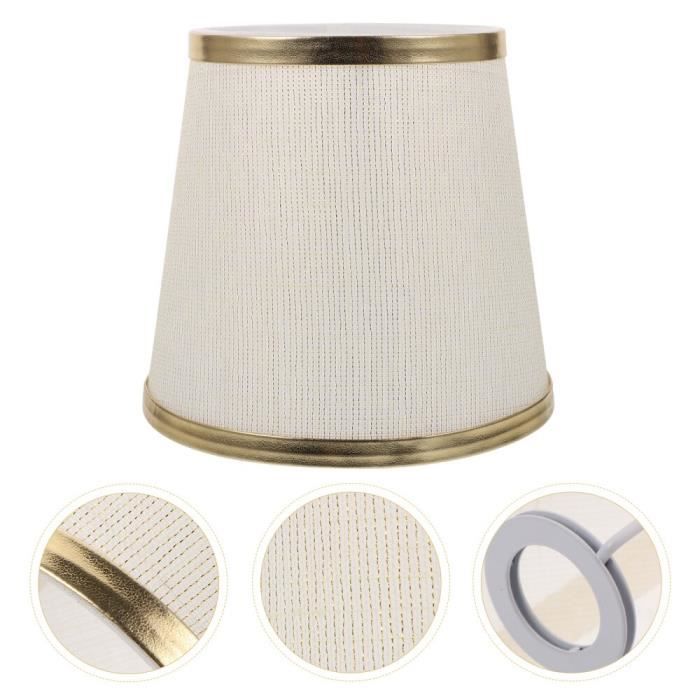 Abat-Jour En Tissu Moderne Table Lustre Lampes Abat-Jour Couvre-Sol Accessoire Pour La Maison