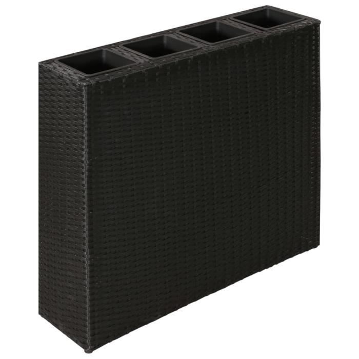 Jardiniere Bac A Fleurs Avec 4 Pots En Resine Tressee Noir Achat Vente Jardiniere Bac A Fleur Jardiniere Bac A Fleurs Cdiscount Aujourd'hui sur rakuten, 8 bac a fleur muret vous attendent au sein de notre rayon. jardiniere bac a fleurs avec 4 pots en resine tressee noir