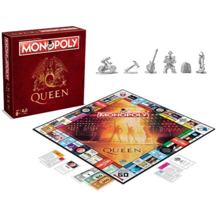 Queen Monopoly Jeu De Societe Cdiscount Jeux Jouets