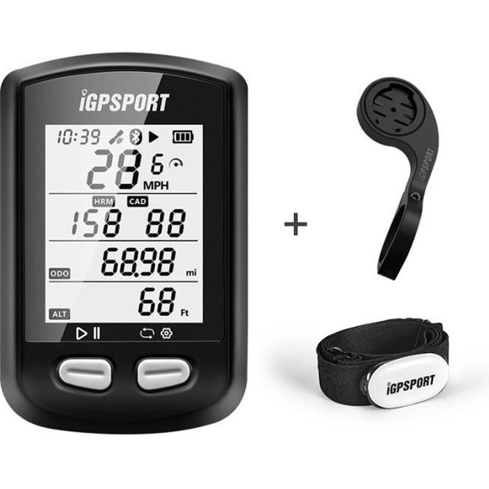 GPS Compteur De Vitesse Sans Fil De V lo Avec Support Ceinture