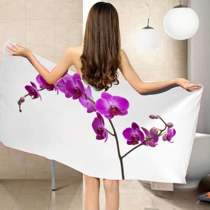 Serviette De Plage Real Madrid Officielle - 140x70cm Microfibre - Séchage Rapide