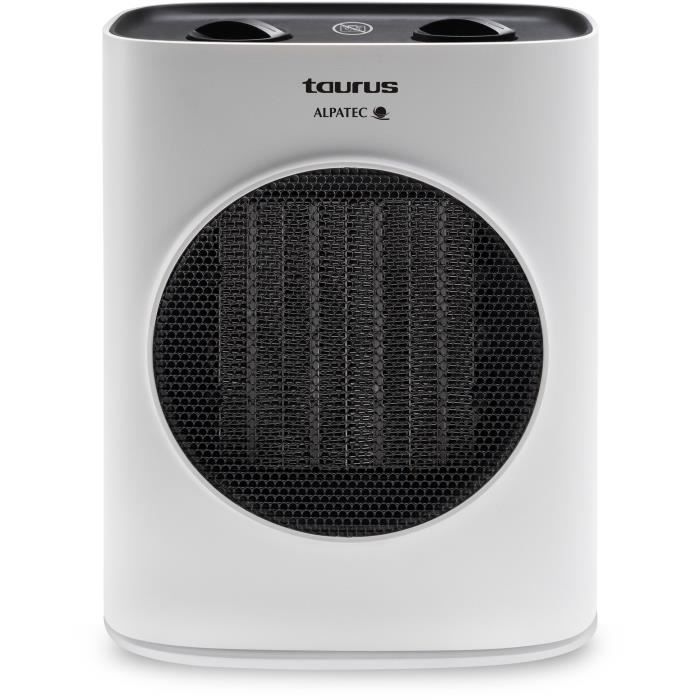 Radiateur soufflant Taurus Alpatec Tropicano 7CR de 1500W, 2 intensités, jusqu'à 20m2, technologie céramique PTC System