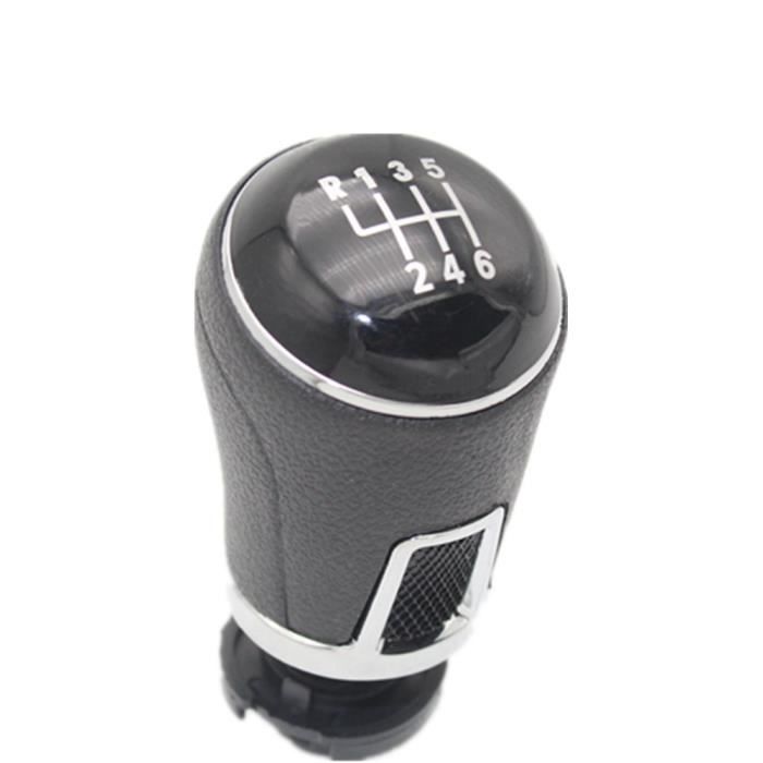 Pommeau De Levier De Vitesse Pour VW Golf 7 GTI - Cuir Et Plastique, 6 Vitesses (2013-2018)