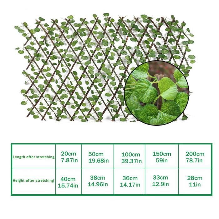 Clôture De Lierre, Mur Vegetal Clôtures Décoratives Faux Herbe, Rouleau