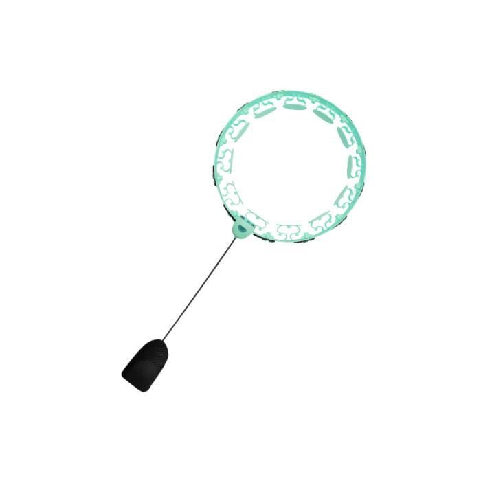 Support Laboratoire QWORK | Tige 60cm | Avec Clips Et Cerceaux | Pour Expériences Chimiques/Physiques