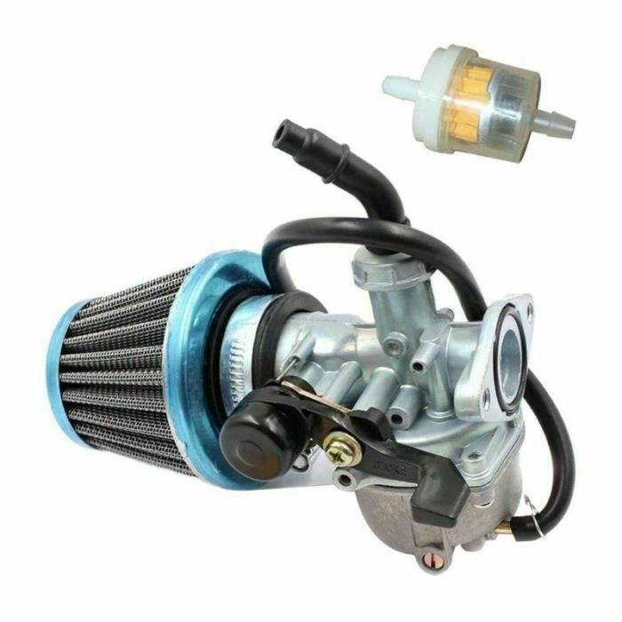 Réservoir D'essence,Carburateur à levier PZ19 pour vtt, avec filtre à  carburant et filtre à Air, 35mm, pour Scooter, 50cc, 70cc
