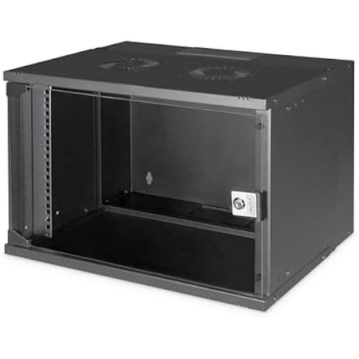 Armoire réseau - DIGITUS - Rack 19 Pouces 7 UH - Montage mural - Profondeur 400 mm - IP20