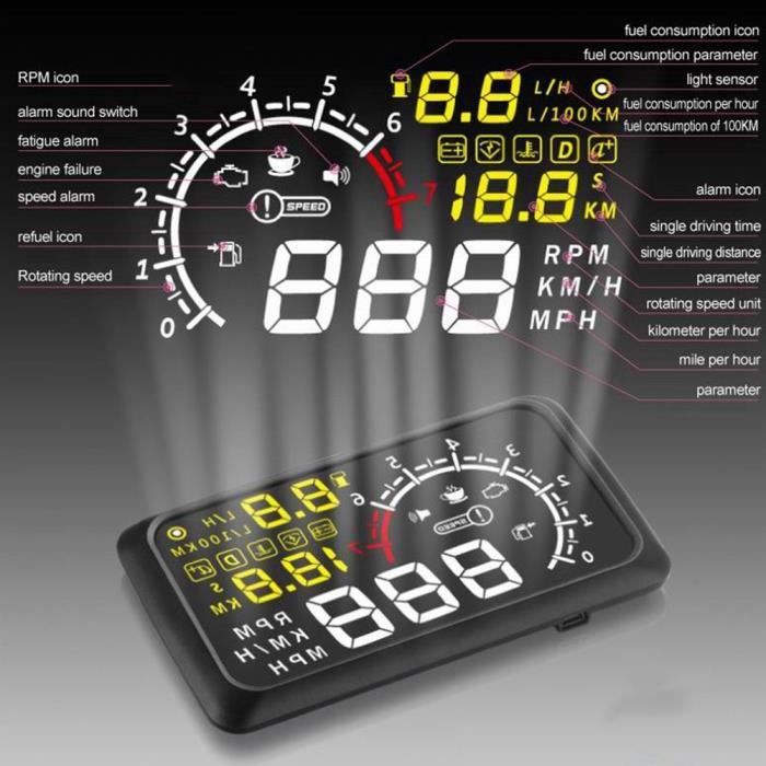 Compteur De Batterie à LED, Affichage Précis De L'indicateur De