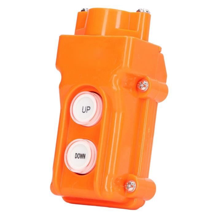 Interrupteur Bouton De Grue COP-3B - Jaune - ABS - 170x62mm - Pour Levage - Neuf