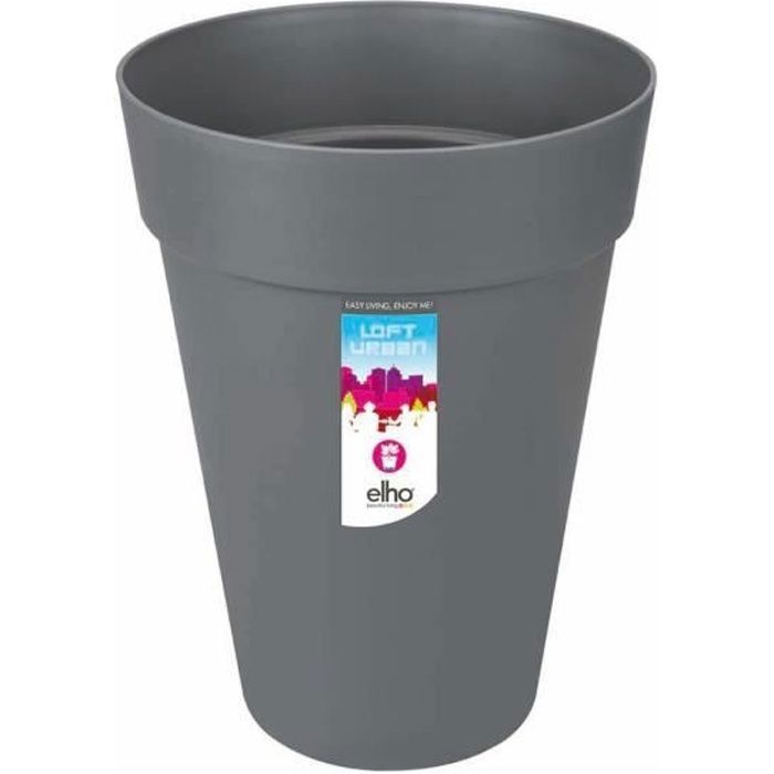 Pot de fleur Elho Plastique Rond Loft Urban Ø 34 x 45 6 cm 23