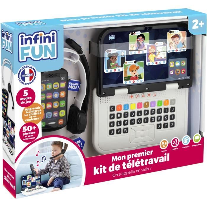 Jeu d'imitation Infinifun Mon Kit télétravail - vue 3