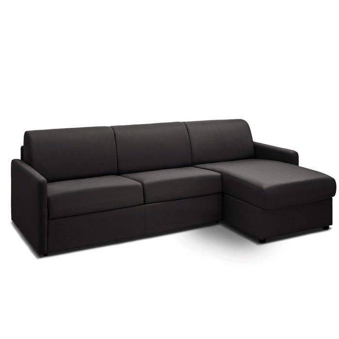 canape d angle convertible rapido paradiso gris graphite couchage 140 cm gris tissu inside75 achat vente canape sofa divan cdiscount
