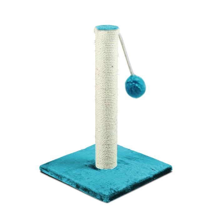 Comparer les prix de Grattoir à chat griffoir coloris gris - Longueur 25 x profondeur 25 x Hauteur 27 cm.