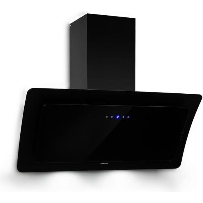 Klarstein Arianna Hotte Murale Aspirante 90cm Debit 560m H 63 Db Panneau De Commande Tactile Ecran Led Classe A Noire Achat Vente Hotte Cdiscount