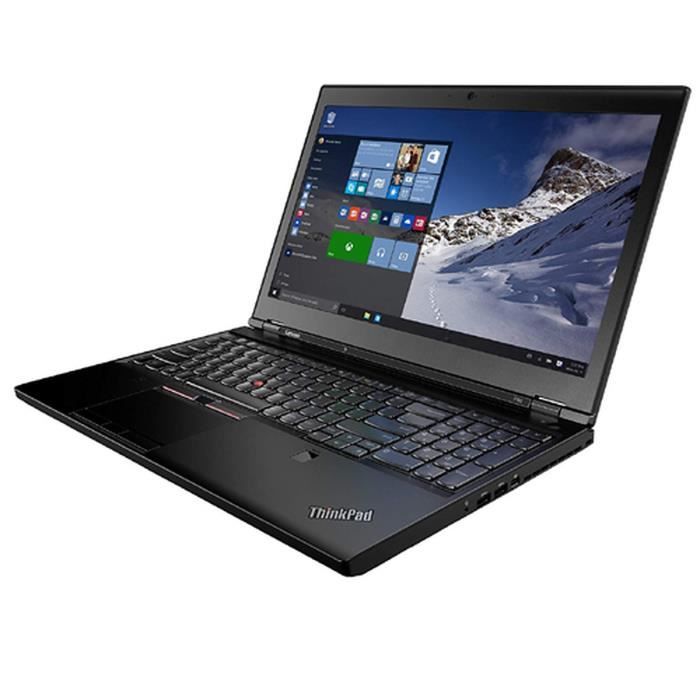 Lenovo ThinkPad P51 15 Core i7 29 GHz – SSD 512 Go – 32 Go AZERTY – Français