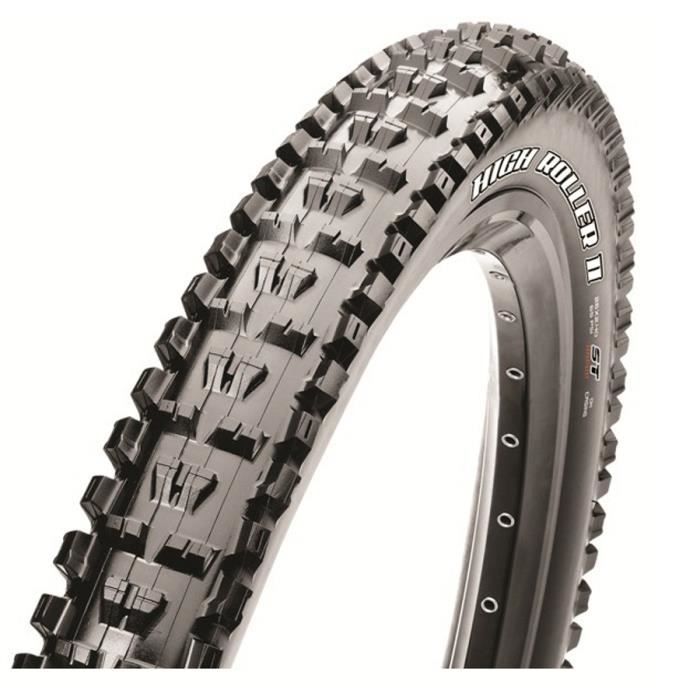 Pneu VTT Maxxis HighRoller II 26 x 2.40 Fil SuperTacky noir Cdiscount Sport