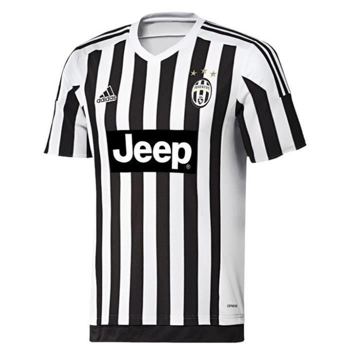 Nouveau Maillot Adidas Juventus De Turin Saison 2015 2016 Noir Et Blanc Cdiscount Sport