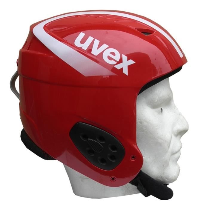 Tegenslag Victor Grappig Casque ski junior Uvex Wing Pro Race rouge - Cdiscount Sport