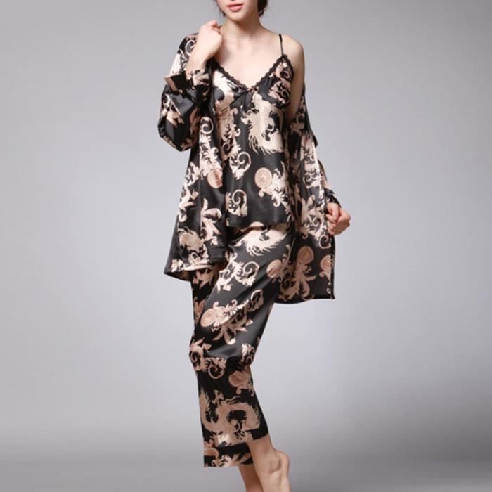 ensemble pyjama satin