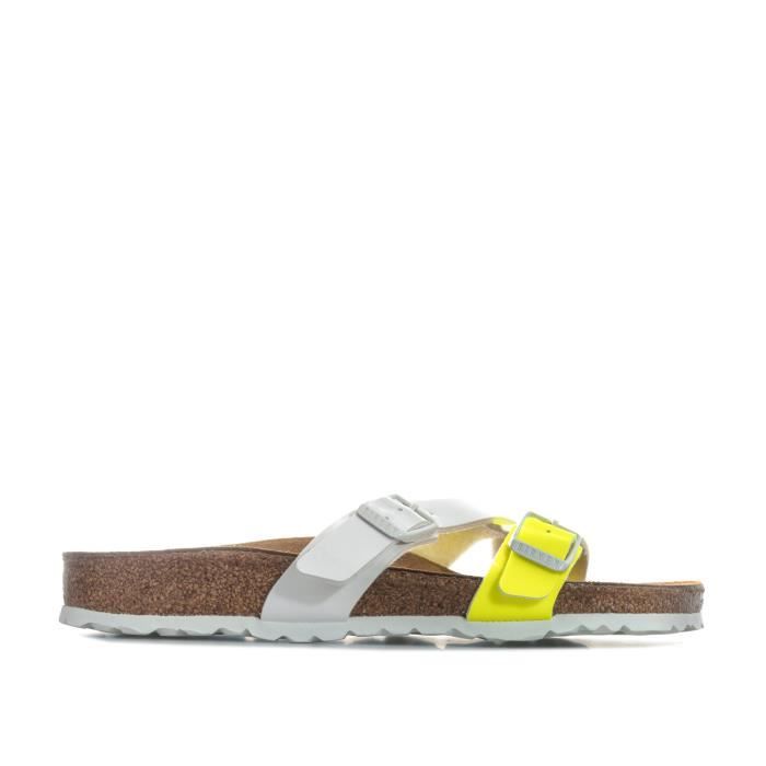 birkenstock jaune femme