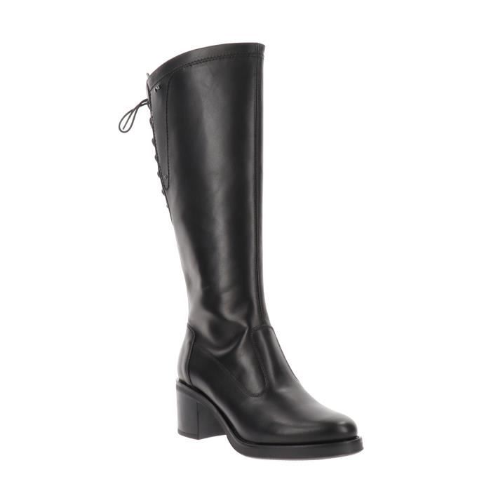 Bottes cuir femme talon discount 6 cm