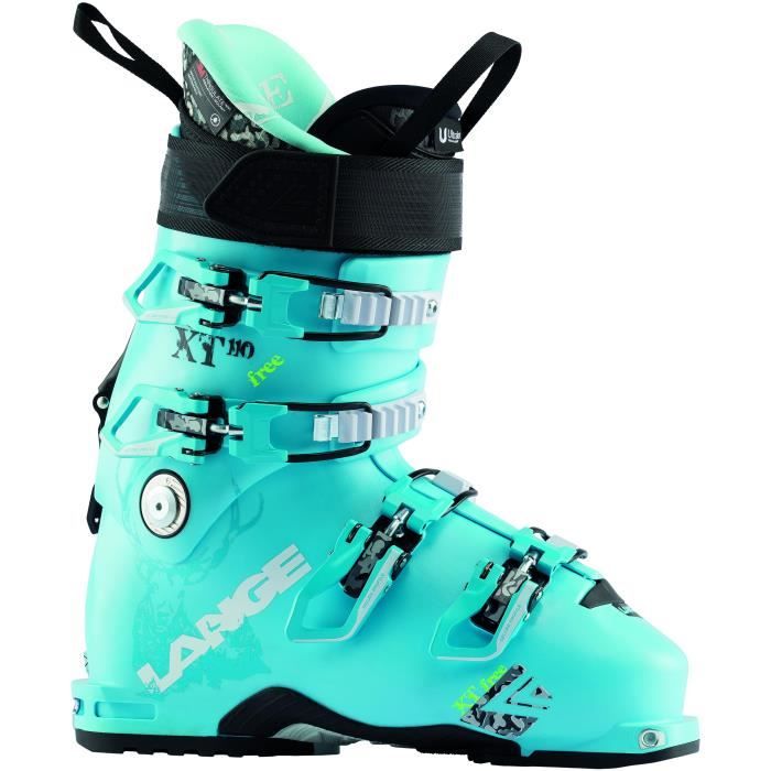 chaussures de ski lange xt free 110 w femme bleu