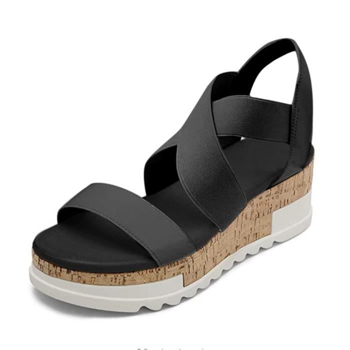 Femmes Talons Hauts Sandale ALIKEEY Chaussures pour Femmes CompenséEs Sandales à Plateforme Occasionnelle Bout Ouvert Confortables Et Douces des Un Mot Forme Bouche Haute en Cristal Pente Femmes Talons Hauts Sandale ALIKEEY Chaussures pour Femmes CompenséEs Sandales à Plateforme Occasionnelle Bout Ouvert Confortables Et Douces des Un Mot Forme Bouche Haute en Cristal Pente