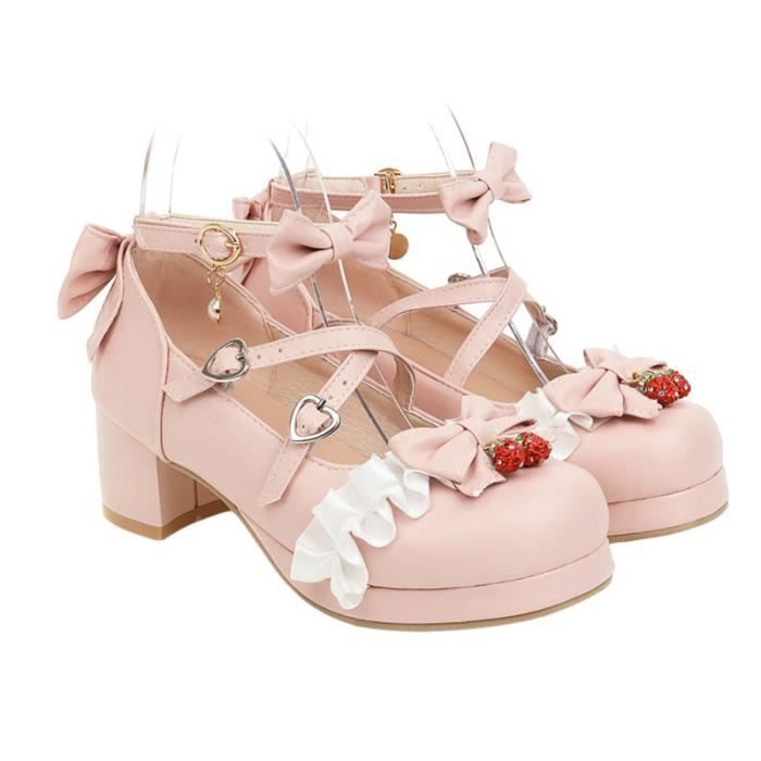 Ballerines Plates Pour Femmes Avec Noeud Papillon - Talons Bas, Bout Rond - Chaussures De Danse Décontractées - Taille 33 à 51