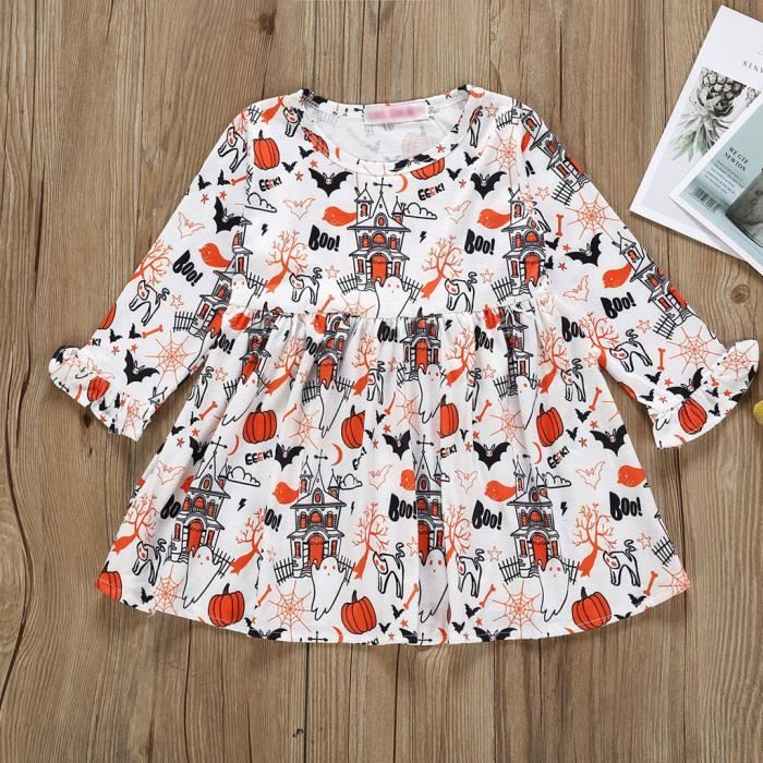 Tenue D’hiver Bébé Fille - Body + Pantalon + Bandeau - Manches Longues Imprimé Dessin Animé - Pour Garçon Aussi - 8
