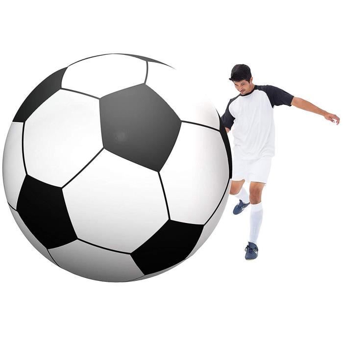 Ballon de Plage Gonflable - Jouet de Football en PVC Épais et Étanche 60 cm | Grand Ballon Gonflable | pour Les Voyages en Plein air en Famille Les