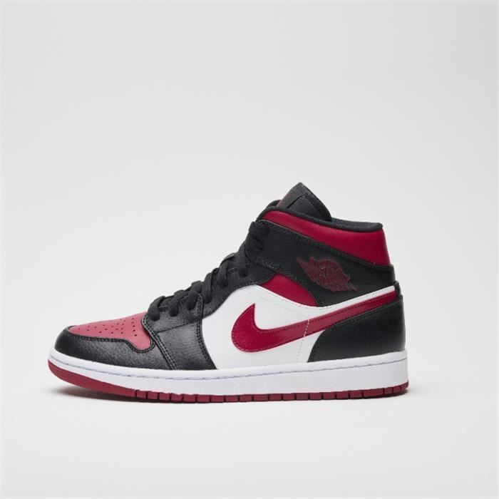 Basket Air Jordan 1 Mid 554724-066 Chaussures de pour Homme Rouge ... Basket Air Jordan 1 Mid 554724-066 Chaussures de pour Homme Rouge ...