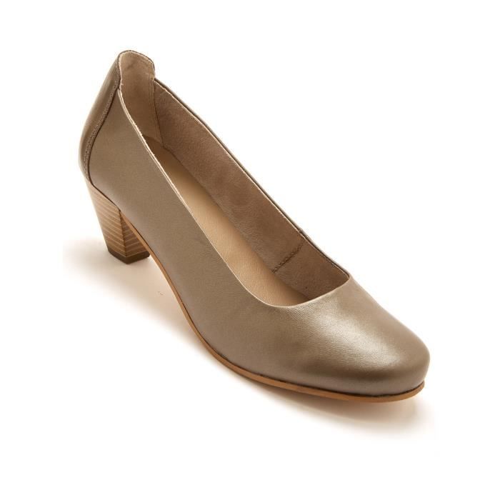 Escarpins larges femme store