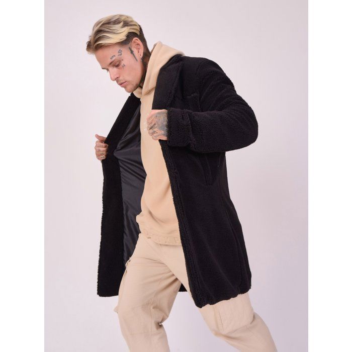 PROJECT X PARIS Manteau style pilou Homme Noir Cdiscount