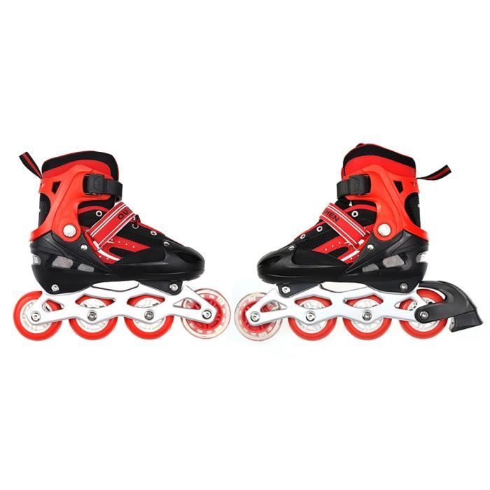 Patins à Roues Alignées Enfants Avec Roues Lumineuses LED - Réglables, Confortables Et Sécurisés Pour Filles Et Garçons