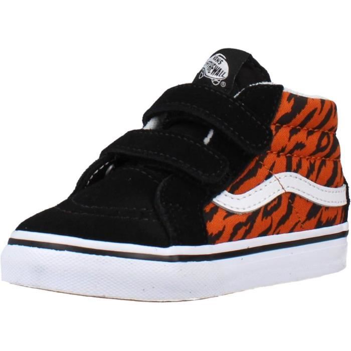 Vans Basket Enfant - VANS - 130371 Noir - Lacets - Textile
