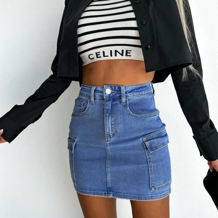 Jupe en online jean sexy