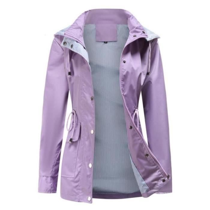 Veste De Pluie Marmot Femme - Verte, Taille M - Capuche, Coupe-vent, Nylon