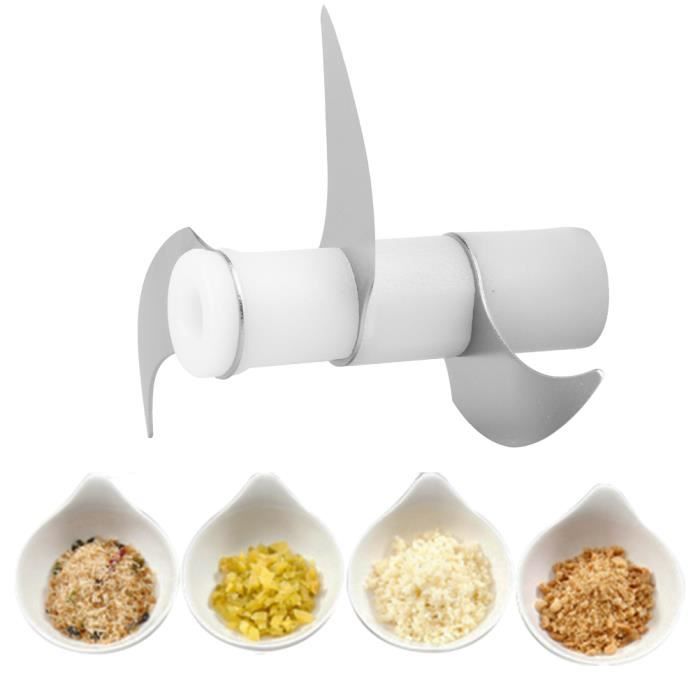 Cjcsm Hachoir À Aliments Portable, Mini Broyeur Hachoir À Ail Électrique, Petit Hachoir À