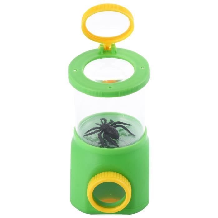 Kit Exploration Nature Pour Enfant - Boîte à Insectes, Filet, Loupe, Idéal Pour Les Petits Aventuriers