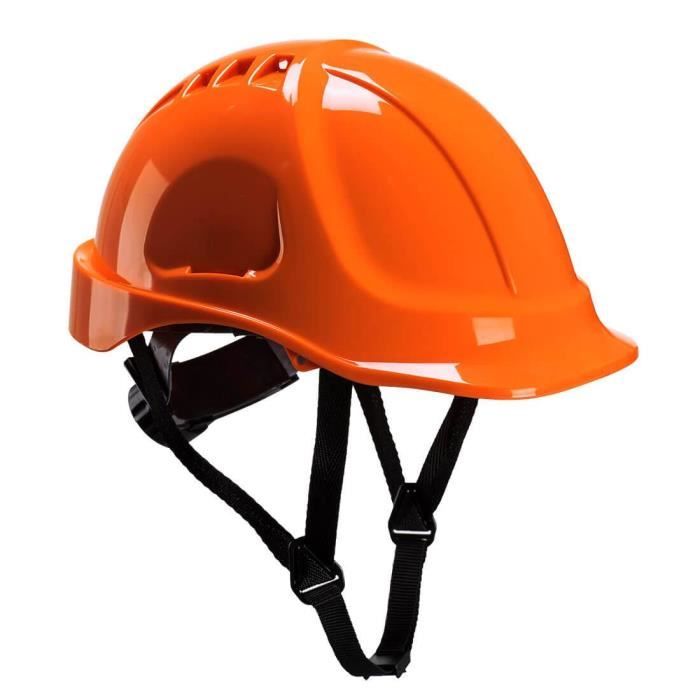 UNINOVA Casque De Sécurité Approuvé ANSI Z89.1 U2013 Casque De Sécurité Ventilé, Suspension à Cliquet à 6 Points, Parfait Pour Les Travaux De Construction (01 Blanc