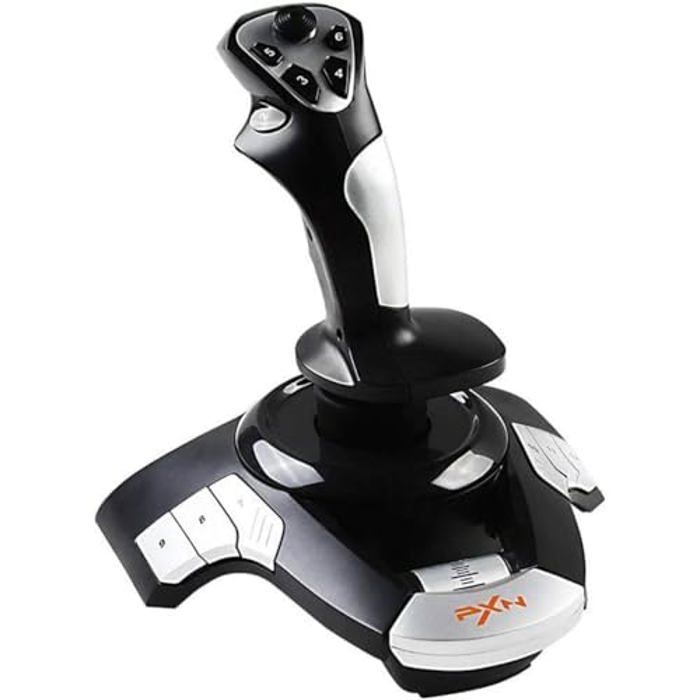 Joystick - PXN - PXN-F16 - Accessoire de jeu PC - Commande de vol - Ergonomique