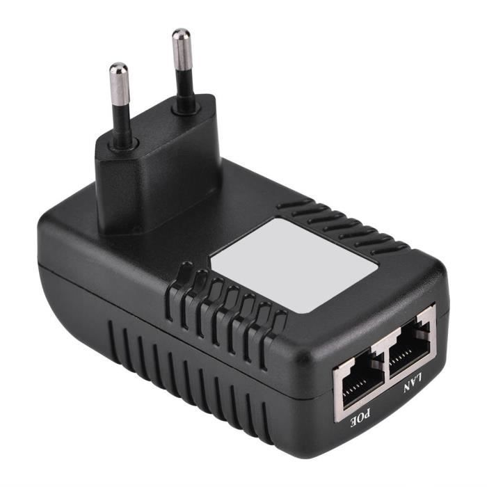 ANVISION Lot De 2 Répartiteurs PoE 5V Gigabit, Adaptateur 48V à 5V 2,4A