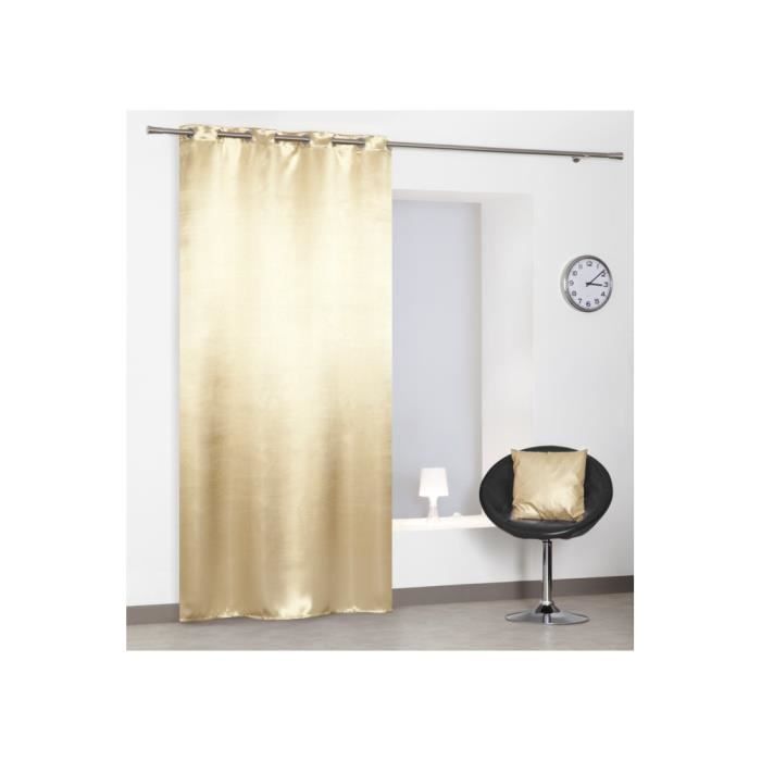 rideau salon doré
