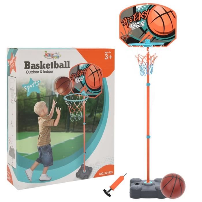KOMFOTTEU Machine de Tir de Basket-Ball Pliable, Arcade Basket-Ball à Double Panier avec Compteur