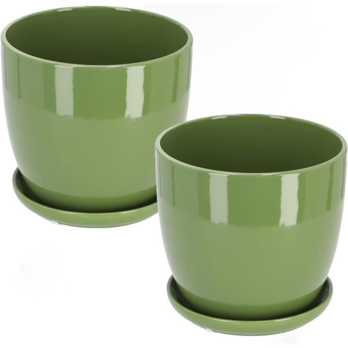 Lot De 5 Plateaux Pour Pots De Fleurs 30x30x3,5cm - Bac D'égouttage Plastique PP Pour Jardin Intérieur/extérieur