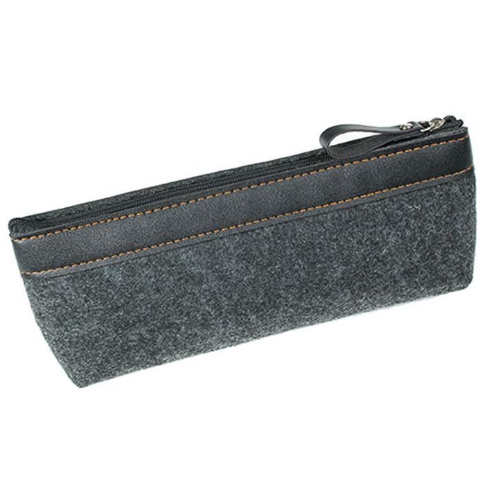 Trousse A Crayon En Feutre Etui A Crayons Multi Uasse Scolaire