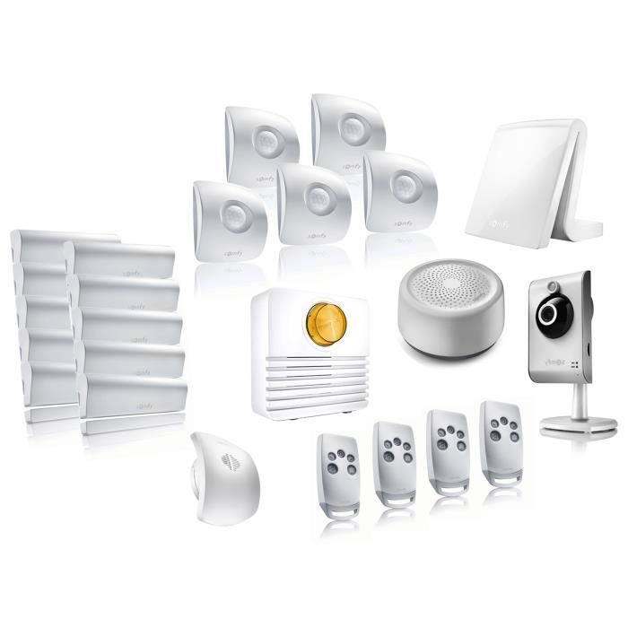 Somfy - Pack Alarme connectée - TAHOMA VIDEO KIT 5 - Cdiscount