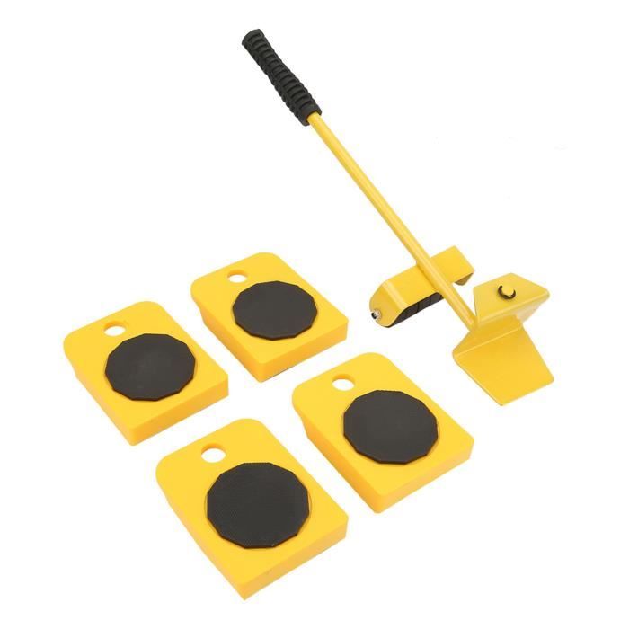 Jeu De 5 Rouleaux Transport Meubles LEVAPIU - Acier - Capacité 150kg - Neuf Sous Emballage