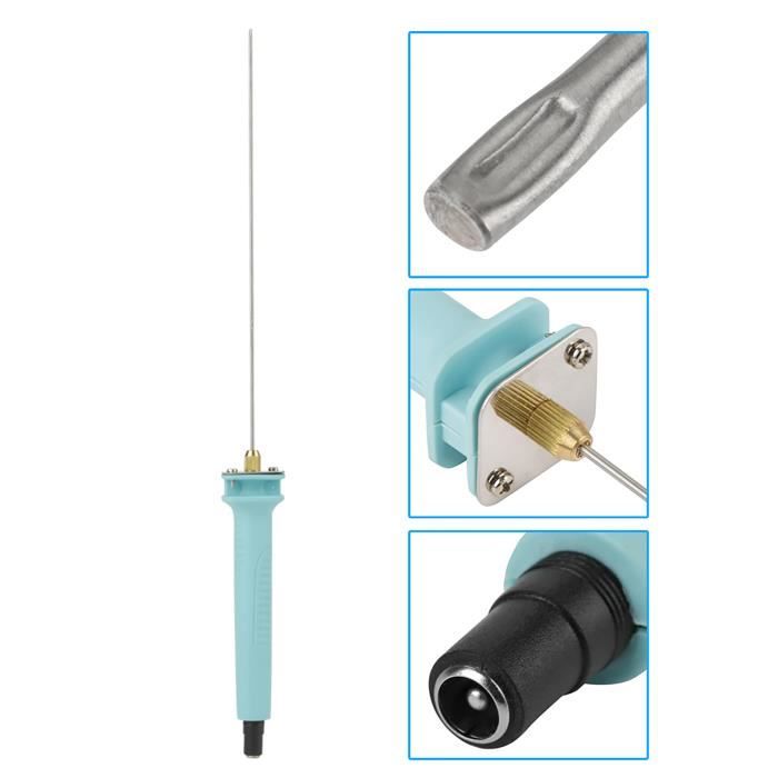 Cutter Découpeur Acrylique Et Bois - 16,5cm Avec 10 Lames De Rechange, Outil Multifonction Pour Loisirs Créatifs Et Scrapbooking